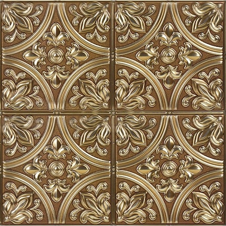 Inhome Chelsea Bronze Peel & Stick Tin Tiles NH2987